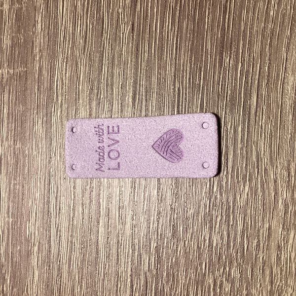 Hovedbilde Lapp Made with love Lys Lilla