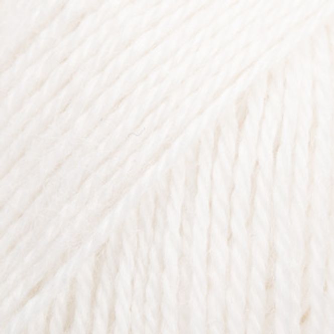 Hovedbilde Drops Alpaca 1101 Hvit