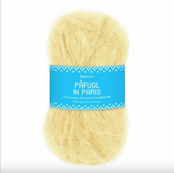 Hovedbilde Påfugl in Paris 7901 Light yellow