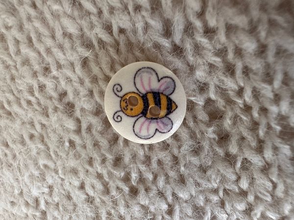 Hovedbilde Knapp Tre Bie  15mm