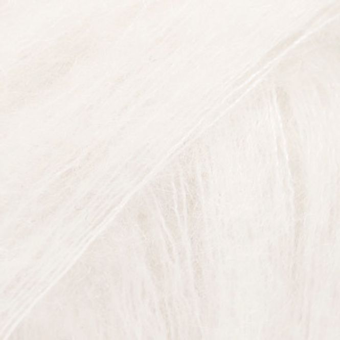 Hovedbilde DROPS Kid-silk 01 Natur